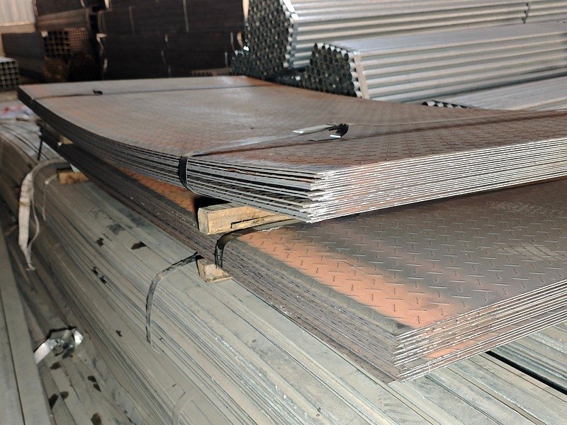 Mild Steel Chequered Plate
